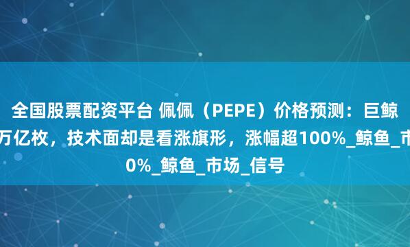 全国股票配资平台 佩佩（PEPE）价格预测：巨鲸清仓2.2万亿枚，技术面却是看涨旗形，涨幅超100%_鲸鱼_市场_信号